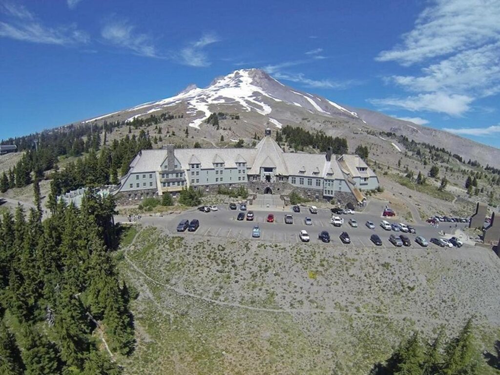 20 venues to act out your favourite movies the shining timberline hotel